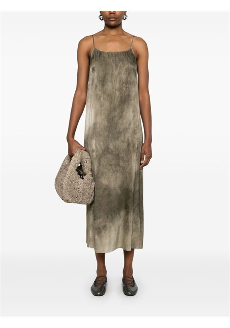 anaya dress woman grey and green UMA WANG | UW5082UW840